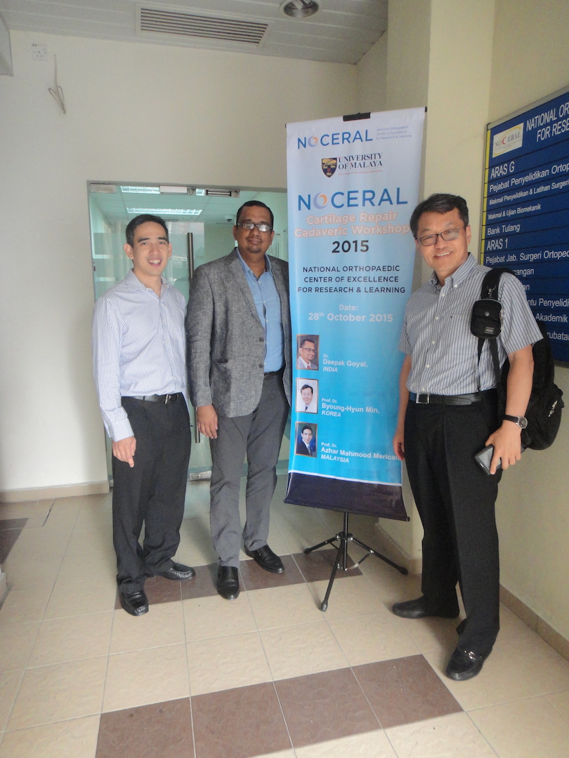 ACRS Cadaveric Workshop 2015, NOCERAL, KL. Faculties