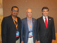Meeting Friends Alberto Gobbi and Joao Mendes, IAS Congress 2013