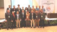 The faculty during IOSSMA, Indonesia